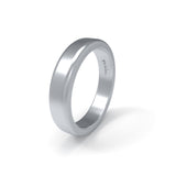 WEICHER HOCHFLACHER EHERING AUS WEISSGOLD