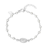 Entspannungs-Halskette mit Perlen des Heiligen Herzens Jesu