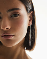 ORECCHINI IN ARGENTO AURA CHUNKY CATENA