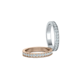Bague d'illusion d'éternité