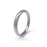 HOCHZEITSRING AUS MANDEL-WEISSGOLD