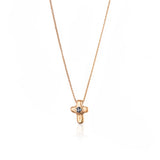 Collar Mini Puffy cross