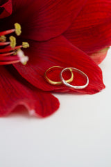 WAVE 18k GOLD HOCHZEITSRING