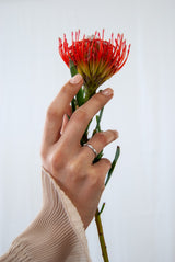 WAVE 18k GOLD HOCHZEITSRING