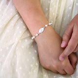 Entspannungs-Halskette mit Perlen des Heiligen Herzens Jesu