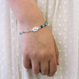 Entspannungs-Halskette mit Perlen des Heiligen Herzens Jesu