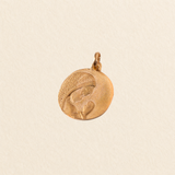 Bouquet de mariée médaille vierge fille