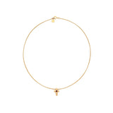 Collar Mini Puffy cross
