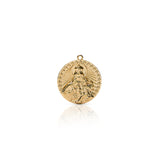 Brautstrauß mit der Jungfrau von Carmen-Medaille