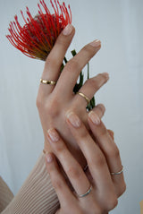 WAVE 18k GOLD HOCHZEITSRING