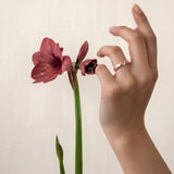 CLASSIC ROSE GOLD HALF-COVER WEDDING RING