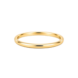 Alianza de boda Essence en oro amarillo de 18k