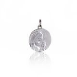 Bouquet de mariée médaille vierge fille