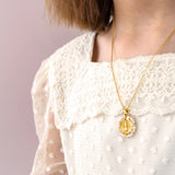 Collar medalla virgen Guadalupe