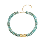 Collar Pebbles Amazonita