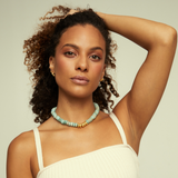 Collar Pebbles Amazonita