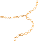 CINTURÓN CADENA CHUNKY ESLABÓN OVALADO