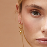 Pendientes Freya shark tooth