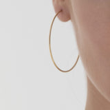 Pendientes Aros oro - Nanna Folk