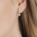 Pendientes Tiny turtle amazonita - Nanna Folk