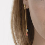 Pendientes Tritón corales - Nanna Folk