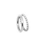 Anillo double bubbles silver - Nanna Folk