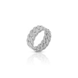 Anillo Marcia chain silver