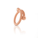 Anillo tiny bubbles rose
