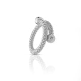 Anillo tiny bubbles silver
