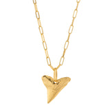 Shark tooth necklace