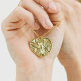 COLIBRÍ HEART NECKLACE