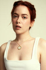 Collar medalla virgen Guadalupe bicolor