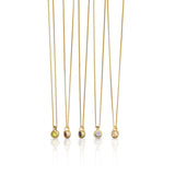 Ruby July Birthstone necklace