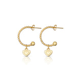 Pendientes Freya hearts