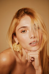 Pendientes aros Gorgonian