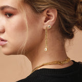 AURA CHUNKY CHAIN  EARRINGS