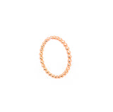 Anillo stacking bubbles rose - Nanna Folk