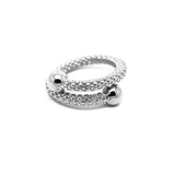 Anillo tiny bubbles silver - Nanna Folk