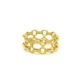 Anillo Ingrid double chain - Nanna Folk