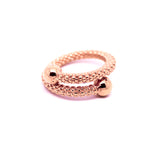 Anillo tiny bubbles rose - Nanna Folk