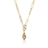 Columbell chain necklace