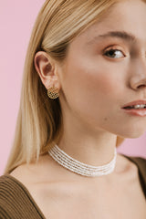 Choker Gorgonian perlas