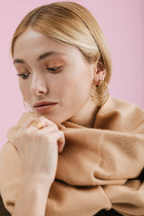 Pendientes aros Gorgonian