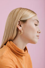 GORGONIAN MEDIUM EARRINGS