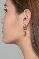 Pendientes Pía starfish