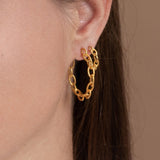 Pendientes Ingrid hoops