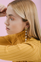 GORGONIAN PEARL EARRINGS