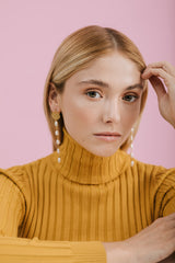 GORGONIAN PEARL EARRINGS