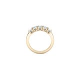 CLASSIC YELLOW GOLD HALF ROUND WEDDING RING