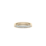 CLASSIC YELLOW GOLD HALF ROUND WEDDING RING